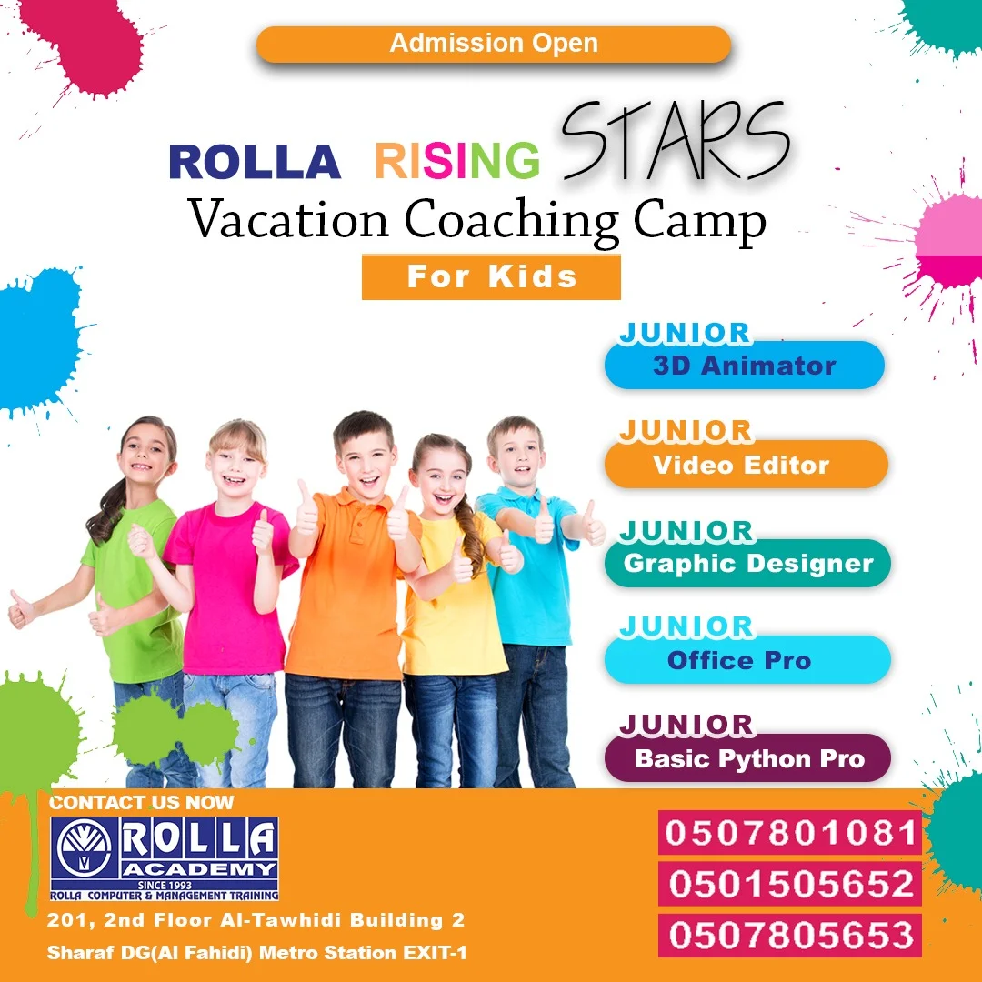 Short Courses for Kids in Dubai – Vacation Coaching Camp UAE