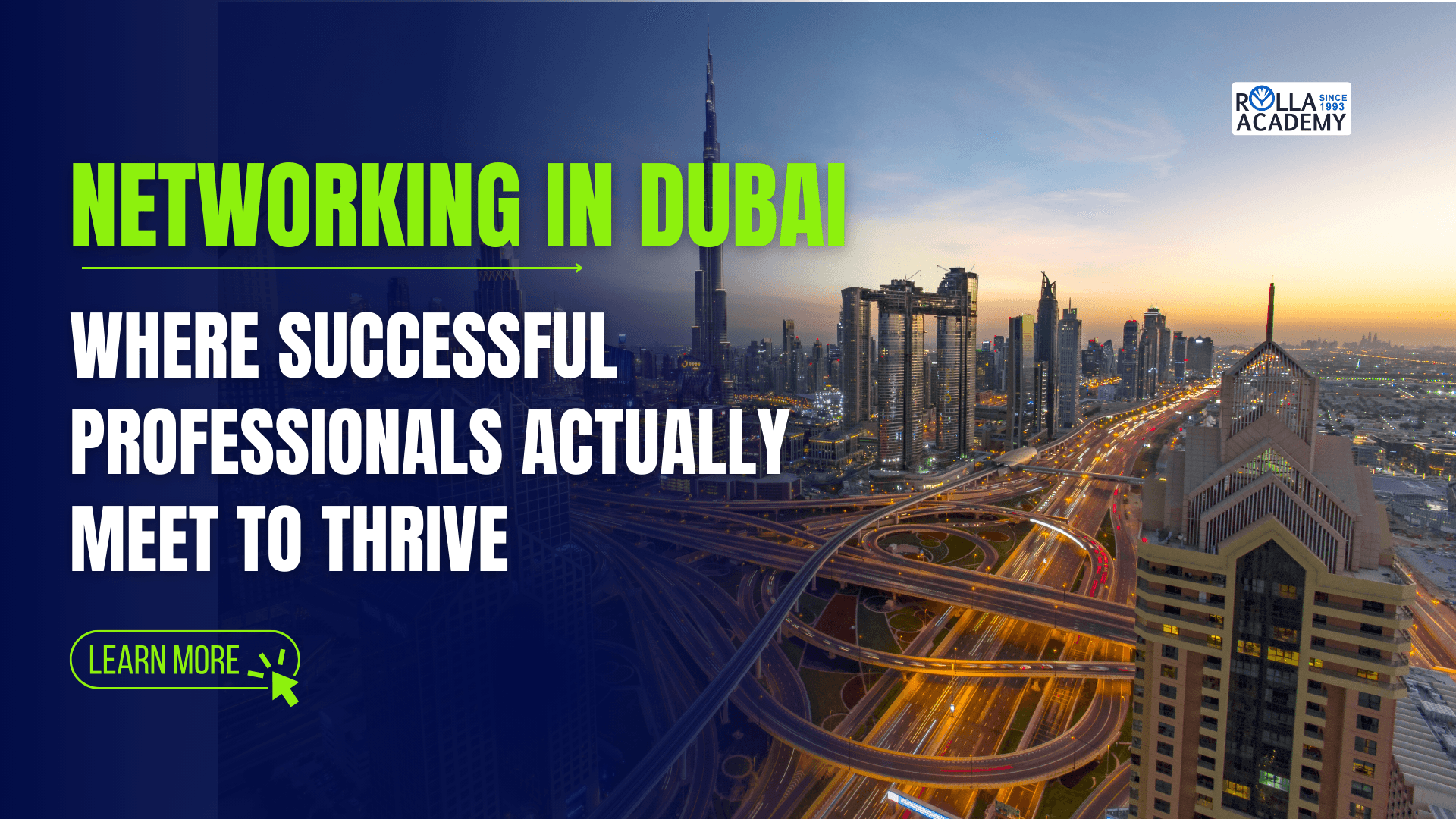 Networking in Dubai: Where Successful Professionals Actually Meet to Thrive